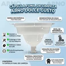 Cápsula De Manutenção E Higiene Compatível Dolce Gusto Genio S Mini Me
