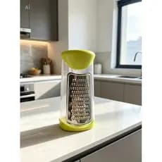Ralador Multiuso com Recipiente Medidor – Utensílio de Cozinha Prático e Compacto