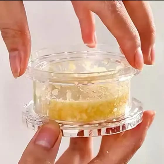 Triturador Moedor de Alho Portátil – Compacto, Fácil de Usar e Limpar Processador de alimentos manual