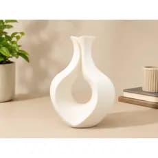 Vaso Decorativo Minimalista Moderno Luxo Sala Escritório