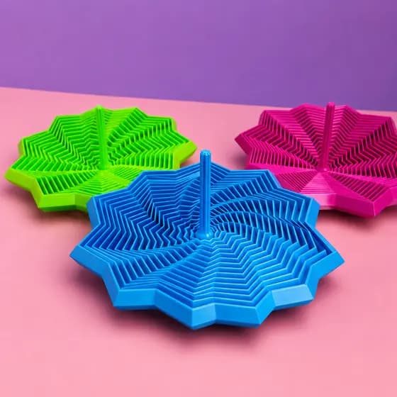 Fidget Toy Estrela Sensorial 3D Expansível Anti stress Relaxante Depressão Sensorial Rotativo