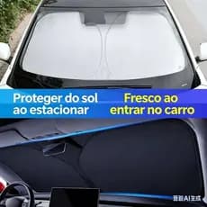 Pára-Brisa Do Carro Quebra Sol do Carro Sombra Capa Viseira Protetor Interior Anti UV Sol Brisas Dobrável Automóveis Flx
