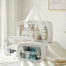 Conjunto de Bolsas de Higiene com Alça, Resistentes e de Diferentes Tamanhos