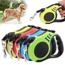 Corda De Tração Telescópica Automática Para Cães De Estimação Cinto De Nylon Extensível