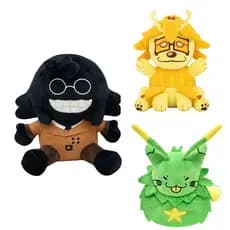 Regretevator Split Bive Plush Anime Brinquedo de pelúcia Animais de pelúcia Soft Crianças Presente Boneca Aniversário SS
