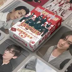 50 Pçs/Caixa ENHYPEN Laser Photocard Kpop Sunghoon JUNGWON SUNOO Álbum Lomo Cartões Postais