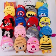 Mochila Infantil Da Escola De Pelúcia