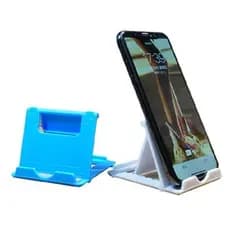 Suporte dobrável para celular para transmissão ao vivo em desktop, suporte multifuncional para celular em ABS, suporte p