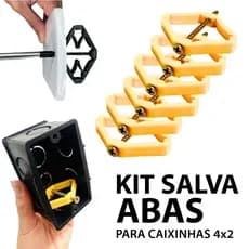 Recuperador de Caixinha de Luz 4x2 Salva Caixinha Para Tomada Interruptor Kit 3D