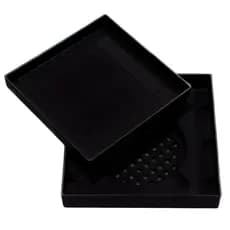 Ralo 15x15 Filtro de Ralo Banheiro Anti Entupimento Coletor de Cabelo Ralo Oculto Luxo