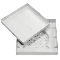 Ralo 15x15 Protetor de Ralo Banheiro Anti Entupimento Ralo Oculto Filtro de Cabelo Padrao