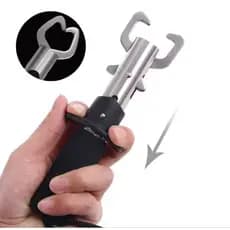 Alicate de Pesca Multifuncional Inox - Trava Segurança, Compacto, Ideal para Pesca