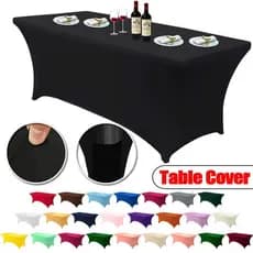 Toalha De Mesa Elástica Para Banquete, Capa Para Toalha De Mesa De Banquete, Toalha De Mesa Para Festa