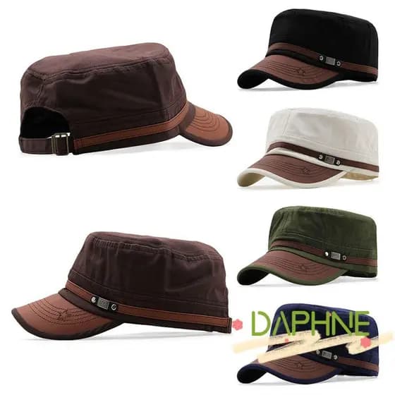 Boné De Beisebol DAPHNE Casual Algodão Masculino Cadete Chapéu