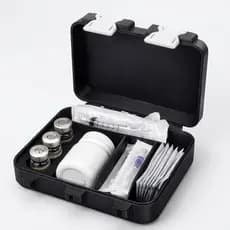 Maleta Porta Ampola 10ml Caixa Case Maromba Porta Vials Porta Frasco Organizador de Seringas Agulhas TRT Academia GYM