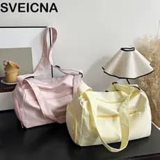 Sacolas Crossbody SVEICNA , Bolsa De Ombro Esportiva De Grande Capacidade Com Design De Nicho Fitness Para Academia De C