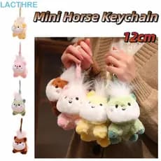 Chaveiro De Cavalo De Desenho Animado LACTHRE , Bonecos De Pelúcia Criativos , Brinquedos De Boneca Kawaii