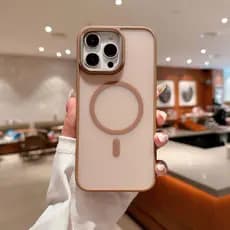 Adequado para capa de telefone magnética fosca iPhone17PRO