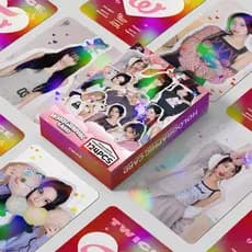 Kpop Idol 124 Unidades/Conjunto TWICE Laser lomocard Para Coleções De Fãs