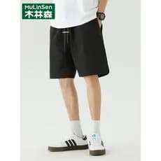 Mulinsen Shorts masculino 2024 novo estilo verão estilo fino calças de cinco pontos solto casual esportes casual exterio