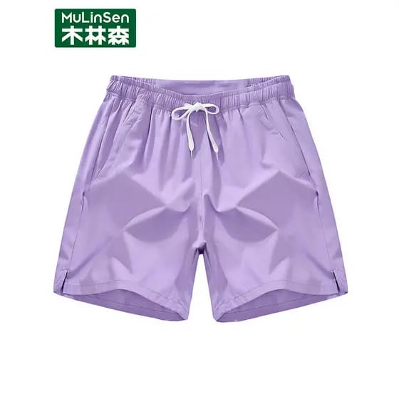Mulinsen Shorts esportivos femininos 2025 novo estilo verão ao ar livre correndo luz respirável gelo seda legal sentir c
