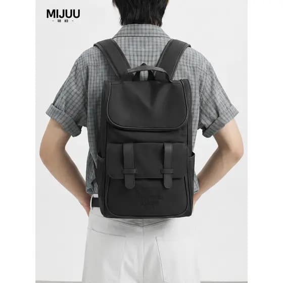 Procurando mochila antiga masculina, mochila leve de 53cm para computador, viagem de negócios, bolsa escolar de grande c