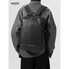 Procurando Old Street Wear Mochila Masculina Commuter High-End Feeling 53cm Mochila de Computador Business Mochila Escol
