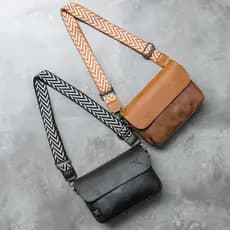 Bolsa de ombro masculina japonesa PU couro macio Casual bolsa mensageiro literária simples bolsa de ombro All-Match laze