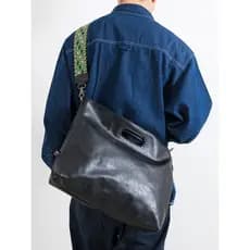 Threebox bolsa mensageiro masculina multifuncional bolsa de couro simples moda Commuter bolsa de ombro maleta de negócio