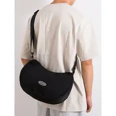 Versão coreana moda masculina feminina bolsa de ombro Casual All-Match bolinho saco simples estilo unissex saco do mensa