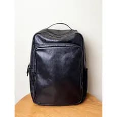 Simples mochila masculina de couro genuíno grande capacidade primeira camada saco de computador mochila masculina Multi-