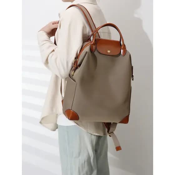 High-end mochila Commuter computador saco leve náilon mochila viagem de negócios mochila high-end