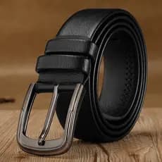 Preço de fábrica masculino pino fivela cinto versão coreana moda Casual cinto masculino liga juventude resistente ao des