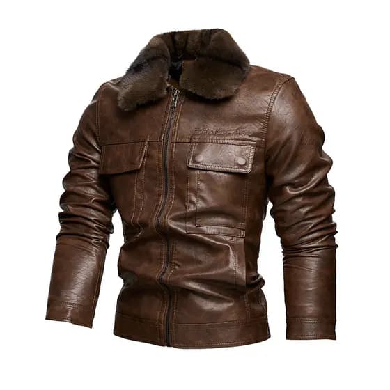 2025 novo estilo jaqueta de couro masculina primavera outono estilo fino-ajuste jaqueta de motocicleta jaqueta masculina