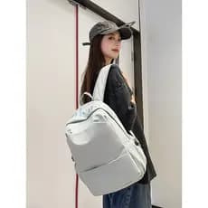 Super quente mochila simples júnior estudante do ensino médio mochila feminina novo estilo masculino mochila de grande c