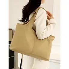 2025 novo estilo elegante All-Match saco de embreagem de um ombro feminino grande capacidade esportes casuais Oxford pan