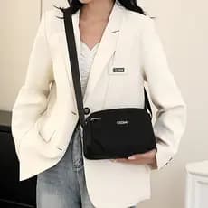 2025 novo estilo pequeno saco feminino verão simples leve moda Casual à prova dwaterproof água saco de lona senhoras de