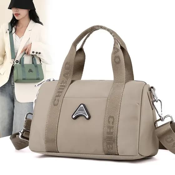 2025 novo estilo moda impermeável Oxford pano All-Match senhoras de um ombro mensageiro mochila Boston travesseiro saco
