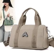 2025 novo estilo moda impermeável Oxford pano All-Match senhoras de um ombro mensageiro mochila Boston travesseiro saco