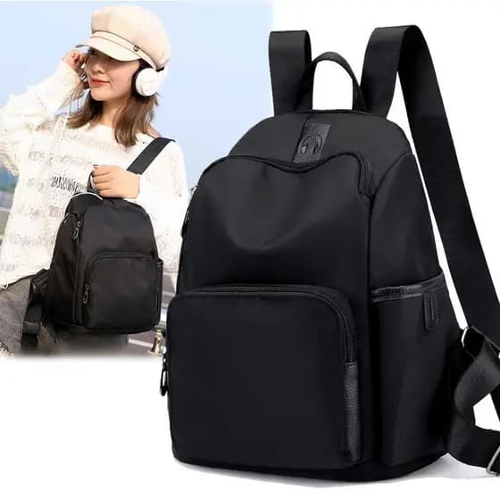 Oxford pano mochila feminina 2024 novo estilo senhoras saco de escola All-Match moda lona viagem à prova dwaterproof águ
