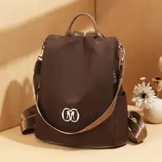 Oxford pano mochila feminina versão coreana All-Match dupla utilização bolsa feminina Casual senhoras mochila de viagem