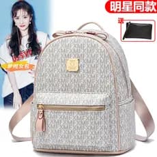 Mochila de couro macio feminina única senhoras pequena mochila 2025 inverno novo estilo feminino saco estilo Preppy saco