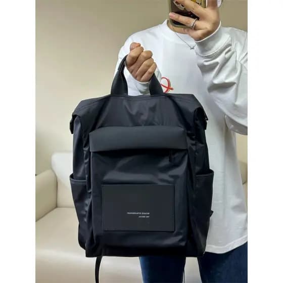 Su Xiaohiibiscus 2025 Novo Estilo Mochila Nicho High-End Commuter Mochila de Viagem de Negócios Homens Grande Capacidade