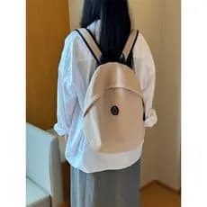 Su Xiaohiibiscus Nicho High-End Mochila Grande Capacidade Estilo Minimalista Commuter Mochila All-Match Mochila de Viage
