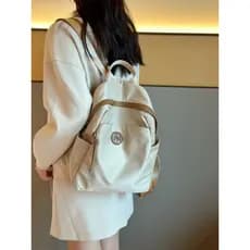 Su xiaohiibiscus nicho mochila de viagem estilo Mori High-End sentir grande capacidade Commuter mochila Oxford pano All-