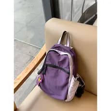 Su Xiaohiibiscus Nicho High-End Mochila Leve Bolsa de Viagem All-Match Commuter Mamãe Bolsa Lazer Ao Ar Livre Bolsa de E
