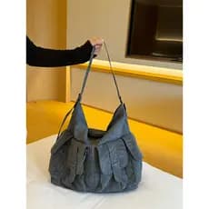 Su Xiaohiibiscus Novo Estilo Doce Estilo Legal Sacola Retro Bolsa de Ombro Grande Capacidade Estilo Motocicleta Bolsa Me