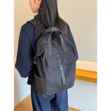 Su Xiaohiibiscus All-Match Mochila Leve Retro Estilo Preppy Mochila de Viagem Grande Capacidade Bolsa Escolar Commuter A