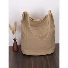 Japão Lotte 2025 Novo Estilo Bolsa de Lona Feminina Bolsa de Ombro de Grande Capacidade Bolsa de Viagem Bolsa de Computa