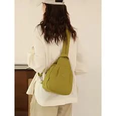 Mochila feminina 2025 novo estilo moda senhoras Mini leve pequena mochila saco de peito viagem lazer mochila